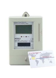 Single Phase Prepayment Smart Energy Meters with IC card AV 230V 50Hz or 60Hz