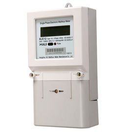 Electronic Household Single Phase Energy Meter , High Accuracy Smart KWH Meters