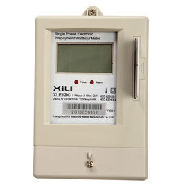 Intelligent Prepaid Energy Meter / Single Phase Watt Hour Meter for Home